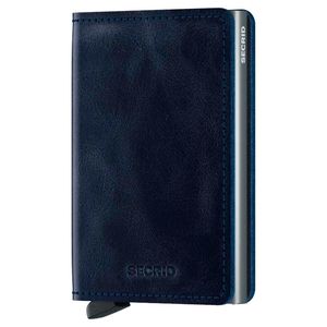 Mini Wallet Vintage Blu