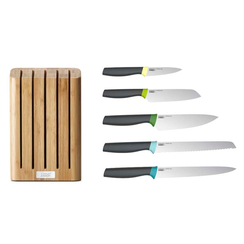 Joseph Joseph Elevate Set Utensili da Cucina in Acciaio