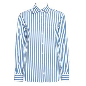 Striped cotton shirt with Filippo pocket