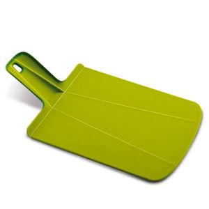 Chop2Pot Plus large green cutting board