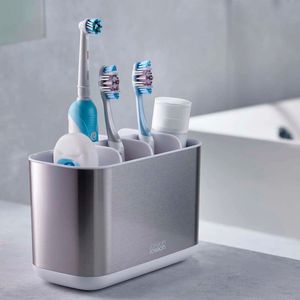 Large EasyStore toothbrush holder in steel