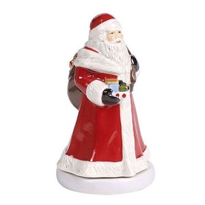 Nostalgic Melody Santa Claus figurine rotating