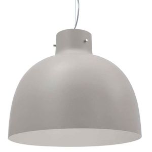 Beautiful Tortora / White suspension lamp