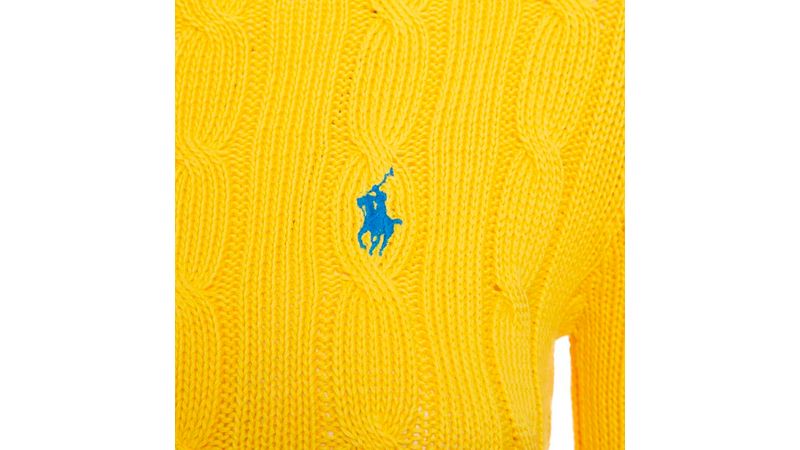 ralph lauren sweater yellow