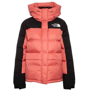 Himalayan W down jacket in pink and black