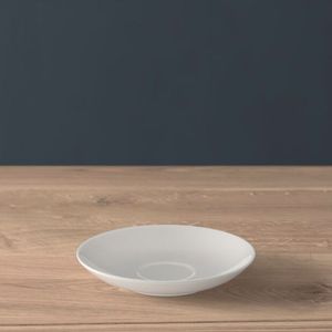 Twist White mocha cup saucer