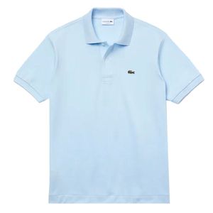 Polo classic fit con logo coccodrillo