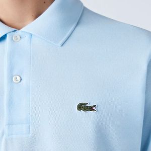 Polo classic fit con logo coccodrillo
