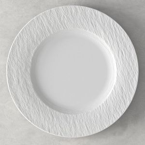 Manufacture Rock Blanc dinner plate