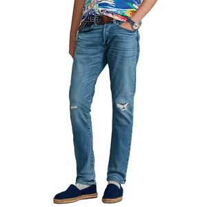 Jeans Sullivan slim fit con abrasioni