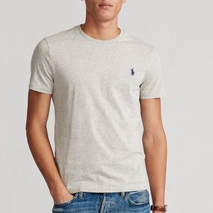 T-Shirt Custom Slim Fit New Grey Heat