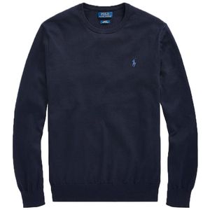 Slim Fit Hunter Navy sweater with pony