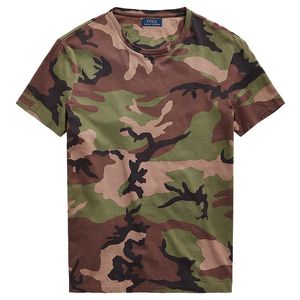 Camouflage T-shirt with pocket