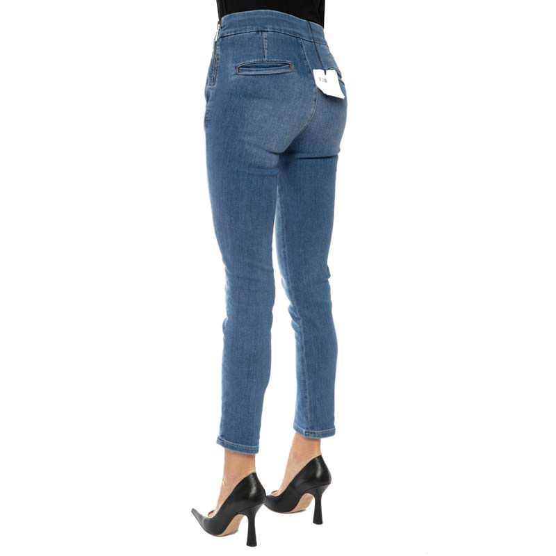 Liu-Jo - Jeans Gingerly a vita alta con stass su Arteni.it