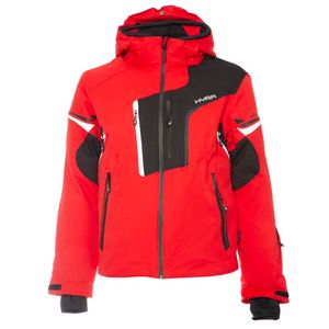 Verbier red ski jacket