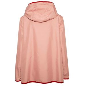 Light pink hooded parka