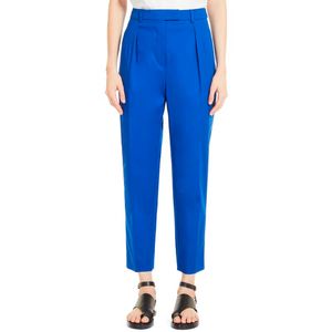 Calante electric blue cotton trousers