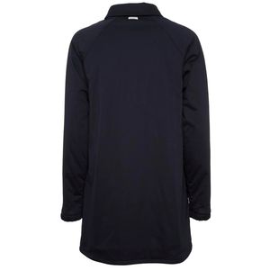 Cappotto leggero blu navy in panno