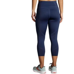 Leggins da running Method 3/4 blu