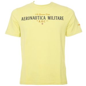 Yellow T-Shirt with central logo print