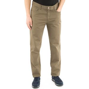 Pantalone verde in cotone stretch