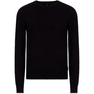 Crewneck sweater in cotton and cashmere