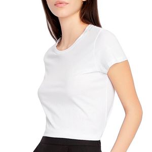 Solid color T-shirt in Pima cotton
