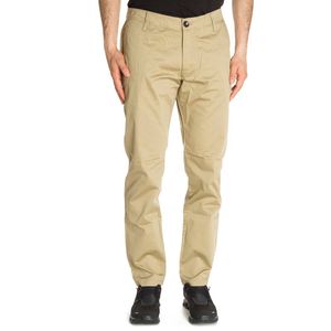Slim fit stretch cotton trousers