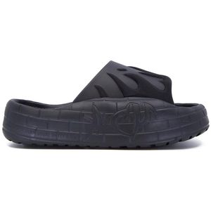 Nyu Slide black slippers