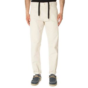 Garment-dyed gabardine chino pants Ice