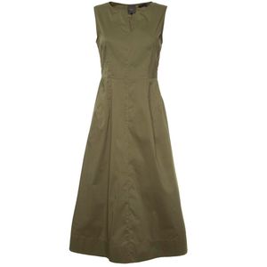 Sole dress with V-neck