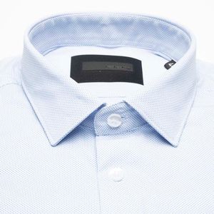 Oxford Jacquard Open Shirt