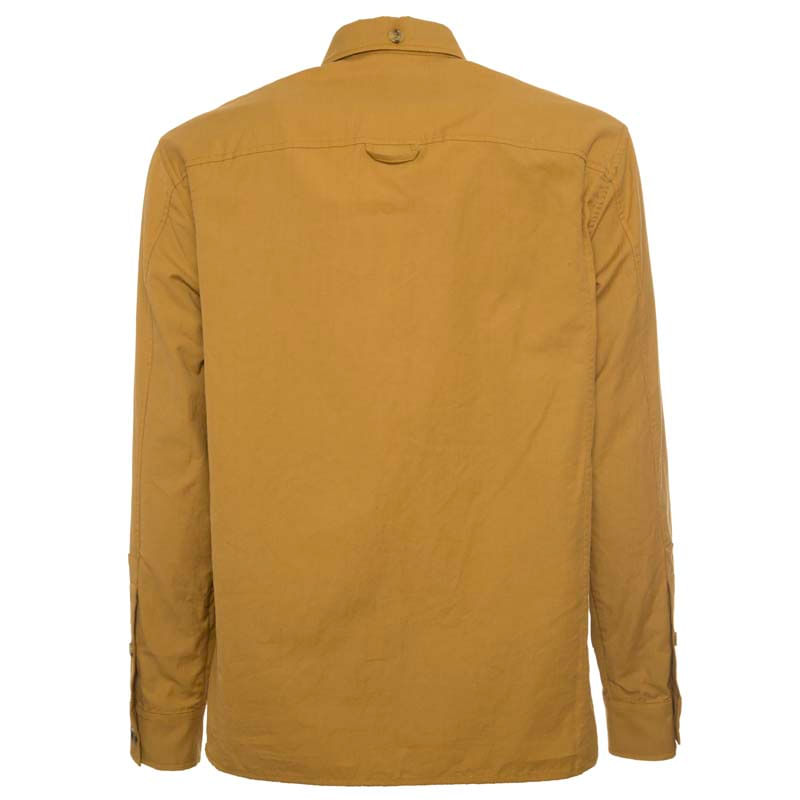 Camicia Uomo In Pelle Di Pecora Marrone &ndash; Modello Cerato, Manica Lunga &ndash; MOTERO