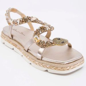 Lingam rope and leather sandal