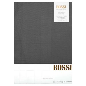 Lenzuolo di sotto matrimoniale 175x200 con angoli grigio 0192