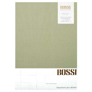 Lenzuolo di sotto matrimoniale 175x200 con angoli Verde 0282