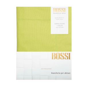 Pair of 3 Volani 83x52 green pillowcases 0273