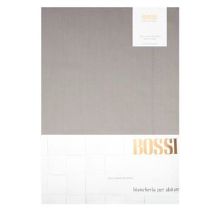 Lenzuolo matrimoniale in cotone 255x290 grigio 0280