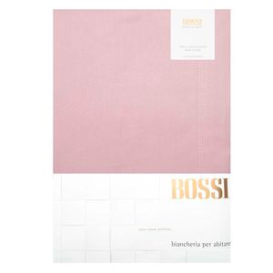 Lenzuolo matrimoniale in cotone 255x290 rosa 0275
