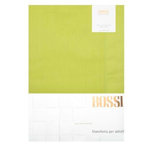 Lenzuolo matrimoniale in cotone 255x290 verde 0273