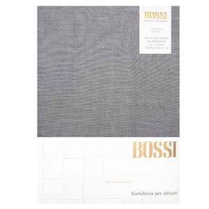 Lenzuolo di sotto matrimoniale 175x200 con angoli grigio 3890