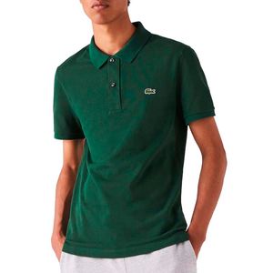 Slim Fit green polo shirt with logo