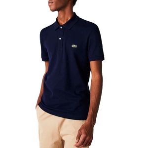 Polo Slim Fit blu navy con logo