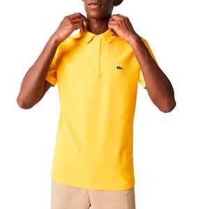 Slim Fit yellow polo shirt with logo