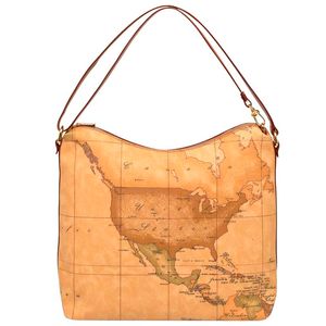 Geo Classic print shoulder bag