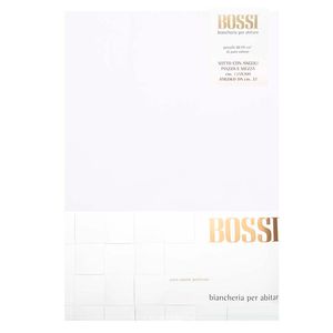 Lenzuolo di sotto 1,5p 125x200 con angoli bianco 0001