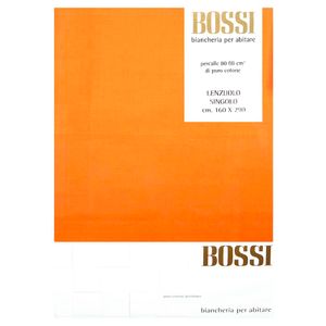 Lenzuolo una piazza in cotone 160x290 arancione 0176