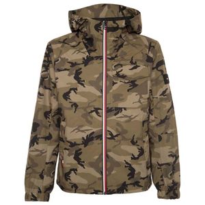 Lightweight camouflage jacket with hood