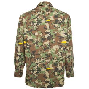 Heavy cotton camouflage shirt