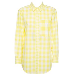 Patterned shirt in Lilia cotton poplin